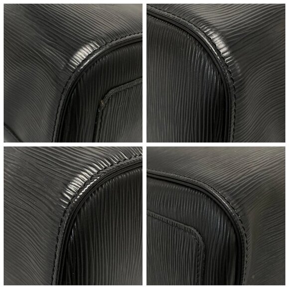 LOUIS VUITTON Keepall 45 Noir Epi Boston Bag 742-051725 - Picture 6 of 14